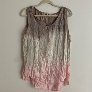 Silk tank top